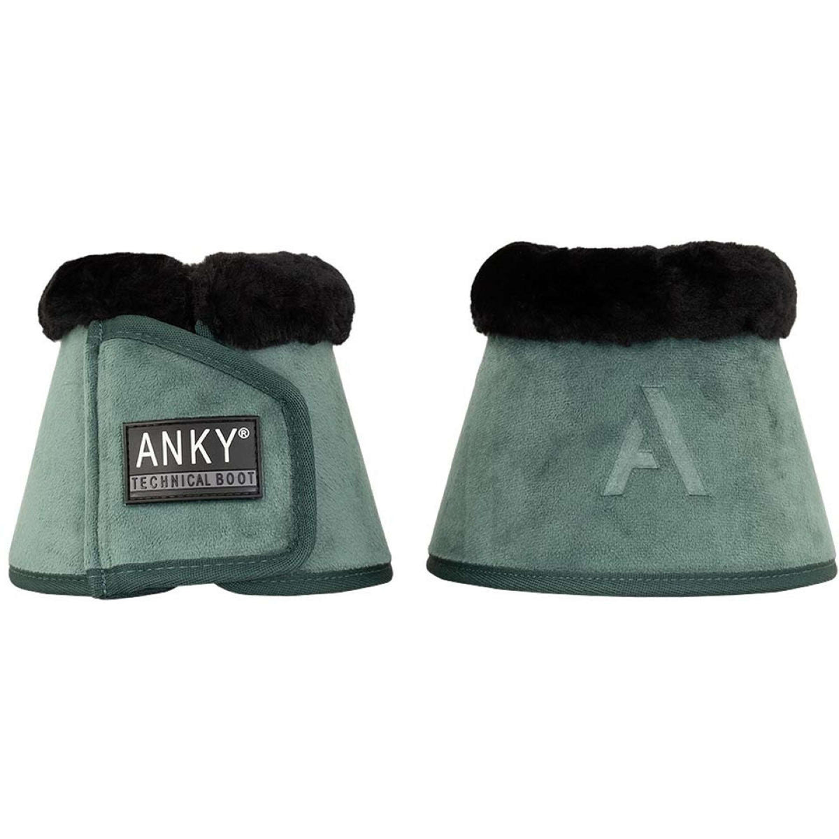 ANKY Springschoenen Velvet Fur ATB242004 Silver Pine