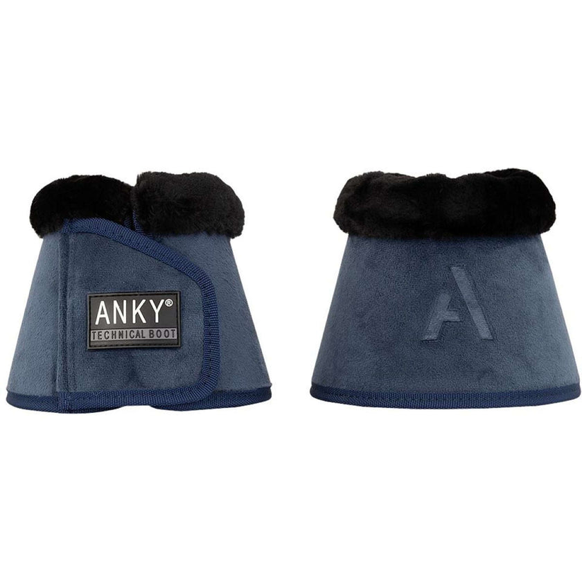 ANKY Springschoenen Velvet Fur ATB242004 Mood Indigo