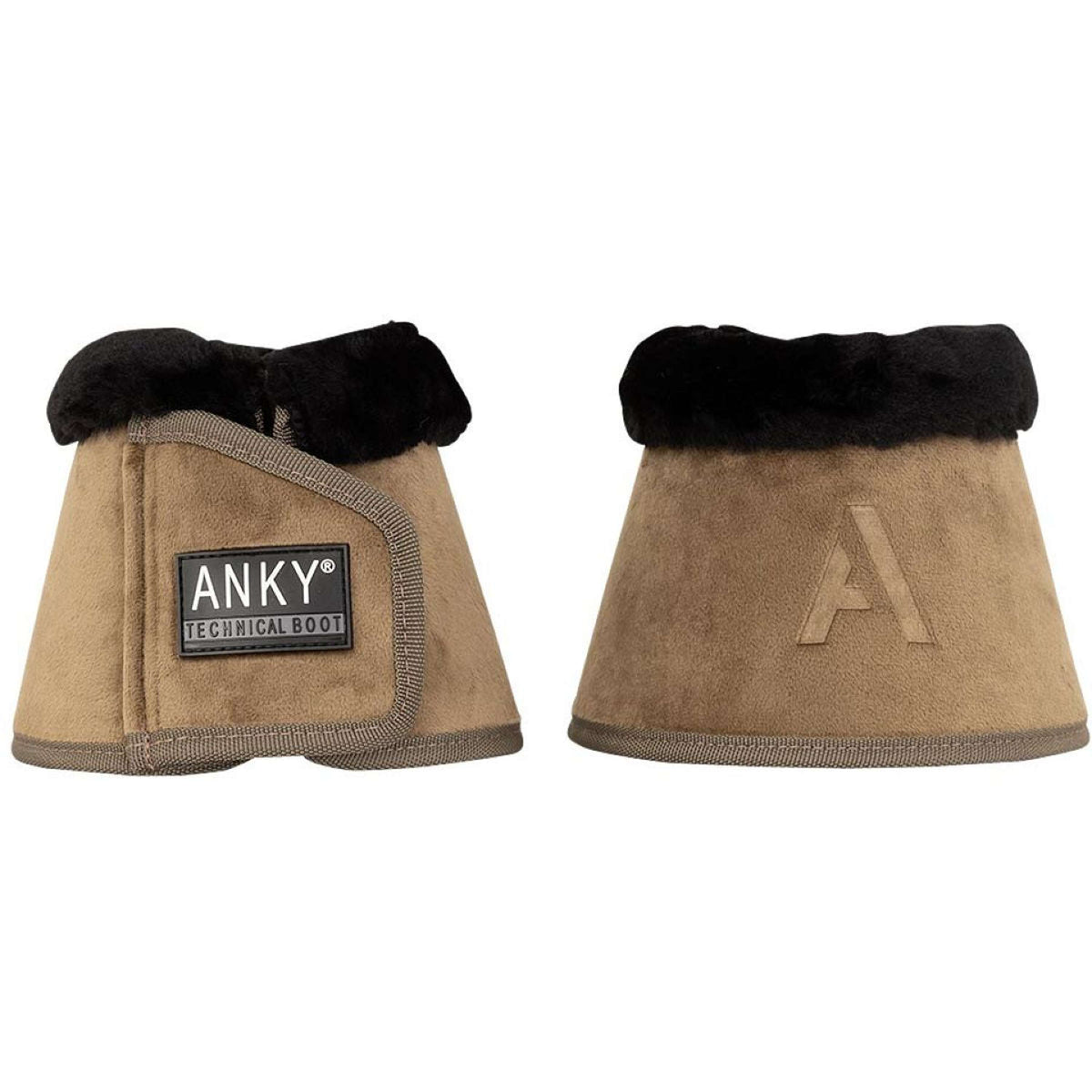 ANKY Springschoenen Velvet Fur ATB242004 Teak