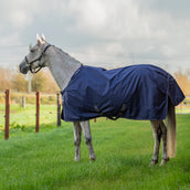 Agradi by Bucas Turnout Rug 100g Navy/Zilver