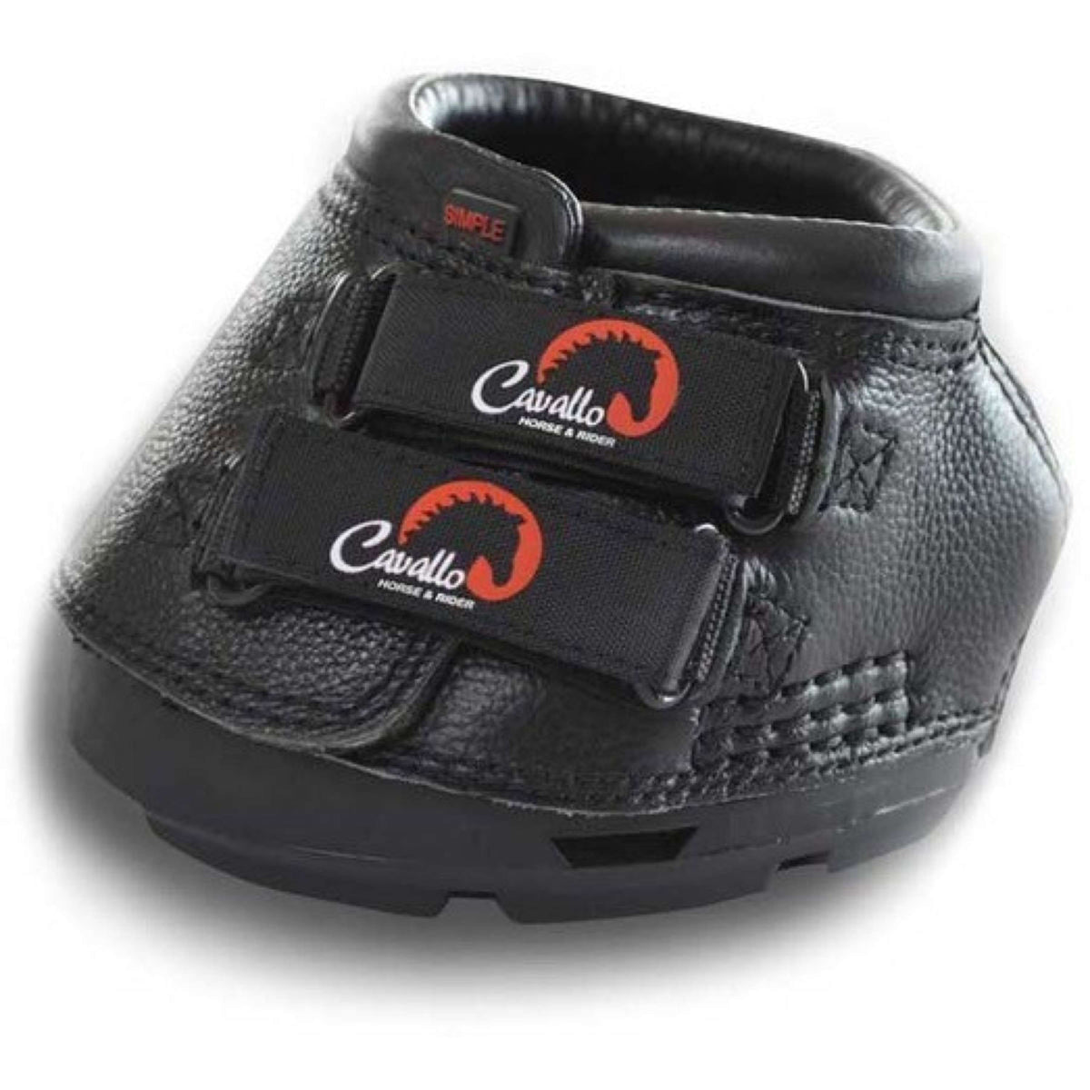 F.R.A. Cavallo Horse & Rider Hoefschoenen Simple Regular Zwart