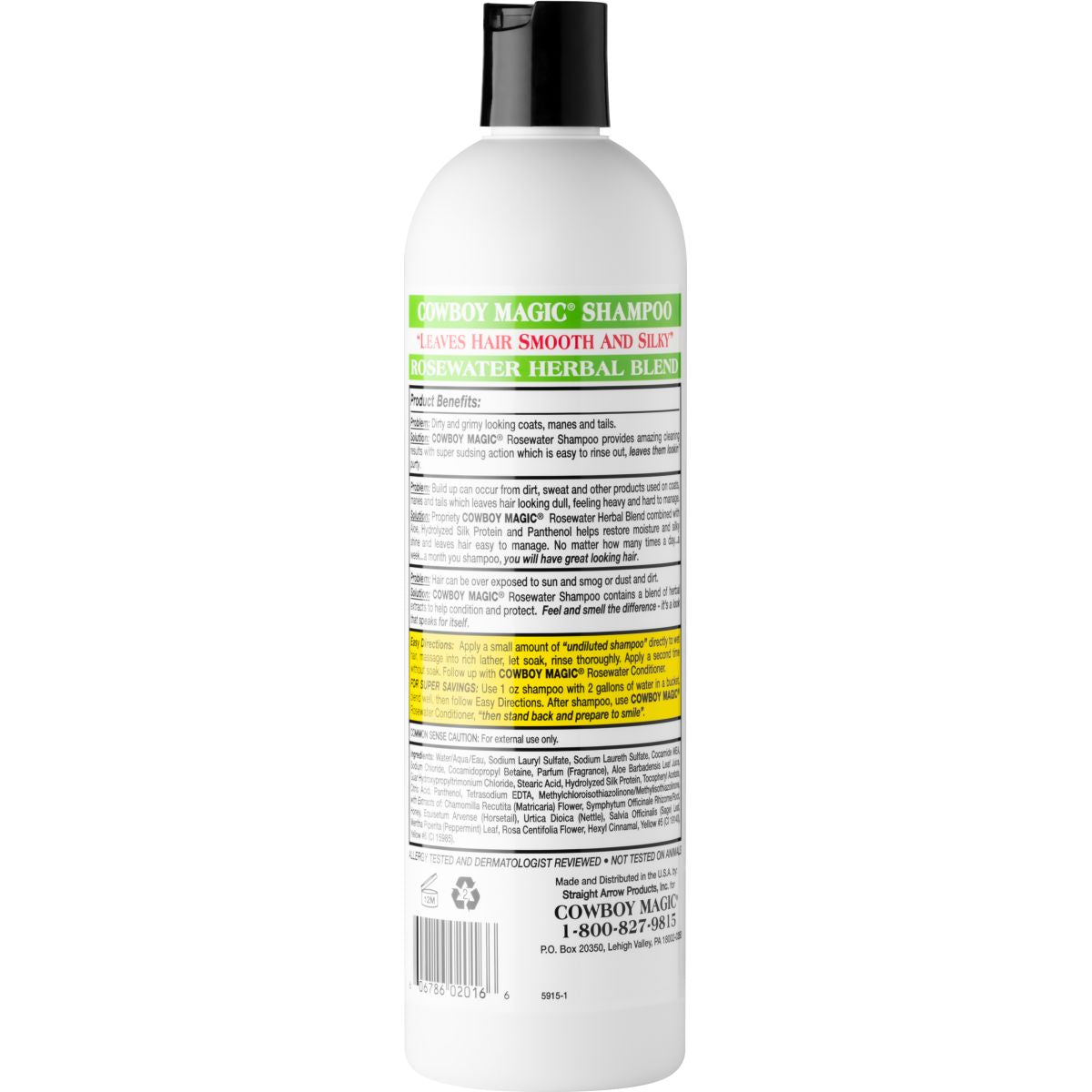 Cowboy Magic Rosewater Shampoo