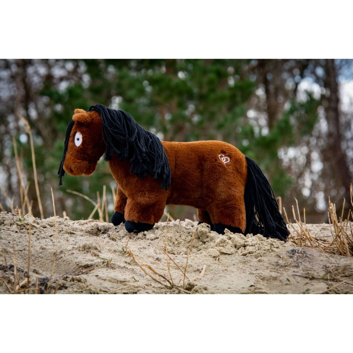 Crafty Ponies Paarden Knuffel Bruin/Zwart