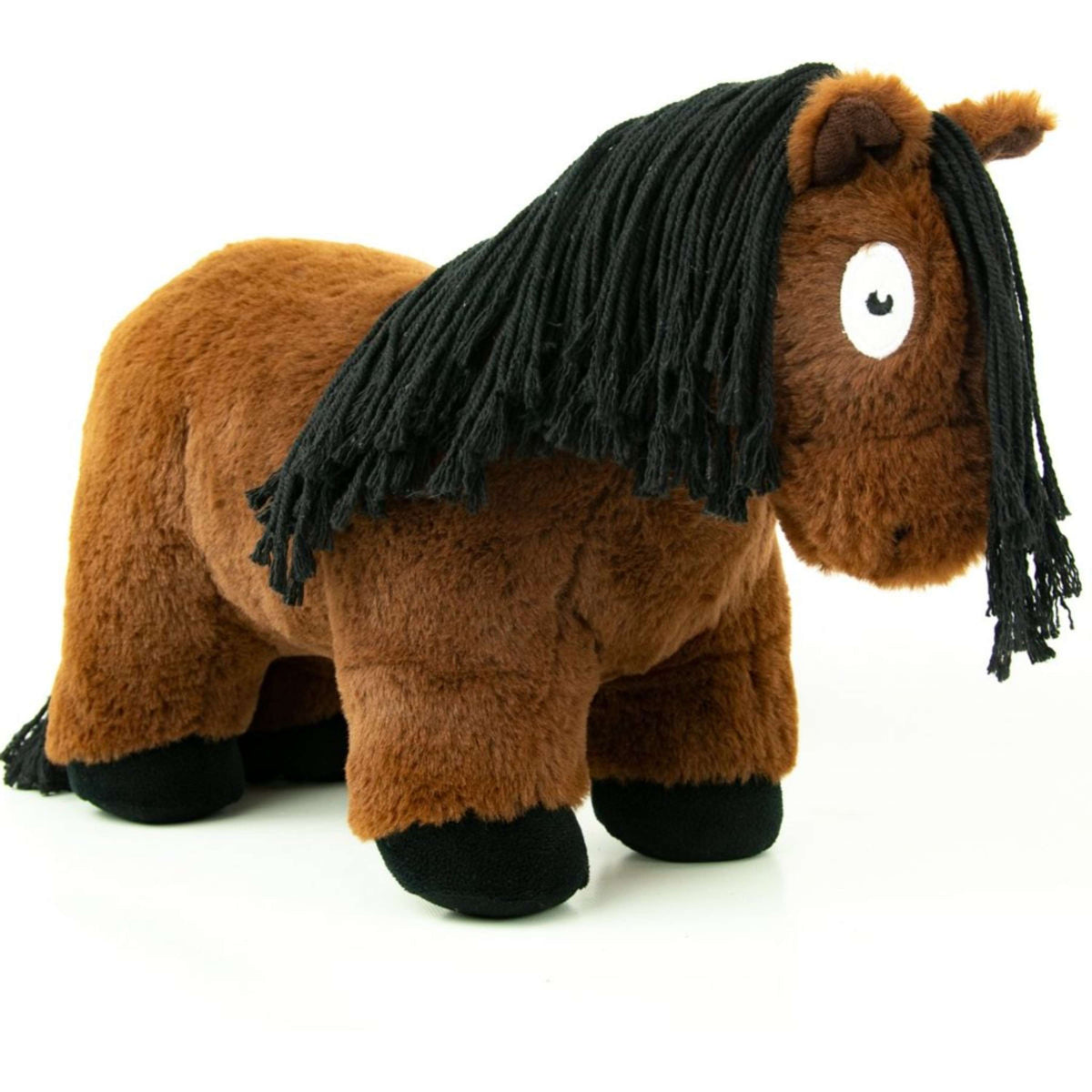 Crafty Ponies Paarden Knuffel Bruin/Zwart