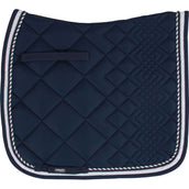 Catago Zadeldekje Diamond Dressuur Navy/Wit