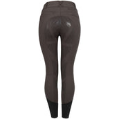 Cavallo Rijbroek Cavalcalsi Full Grip Espresso