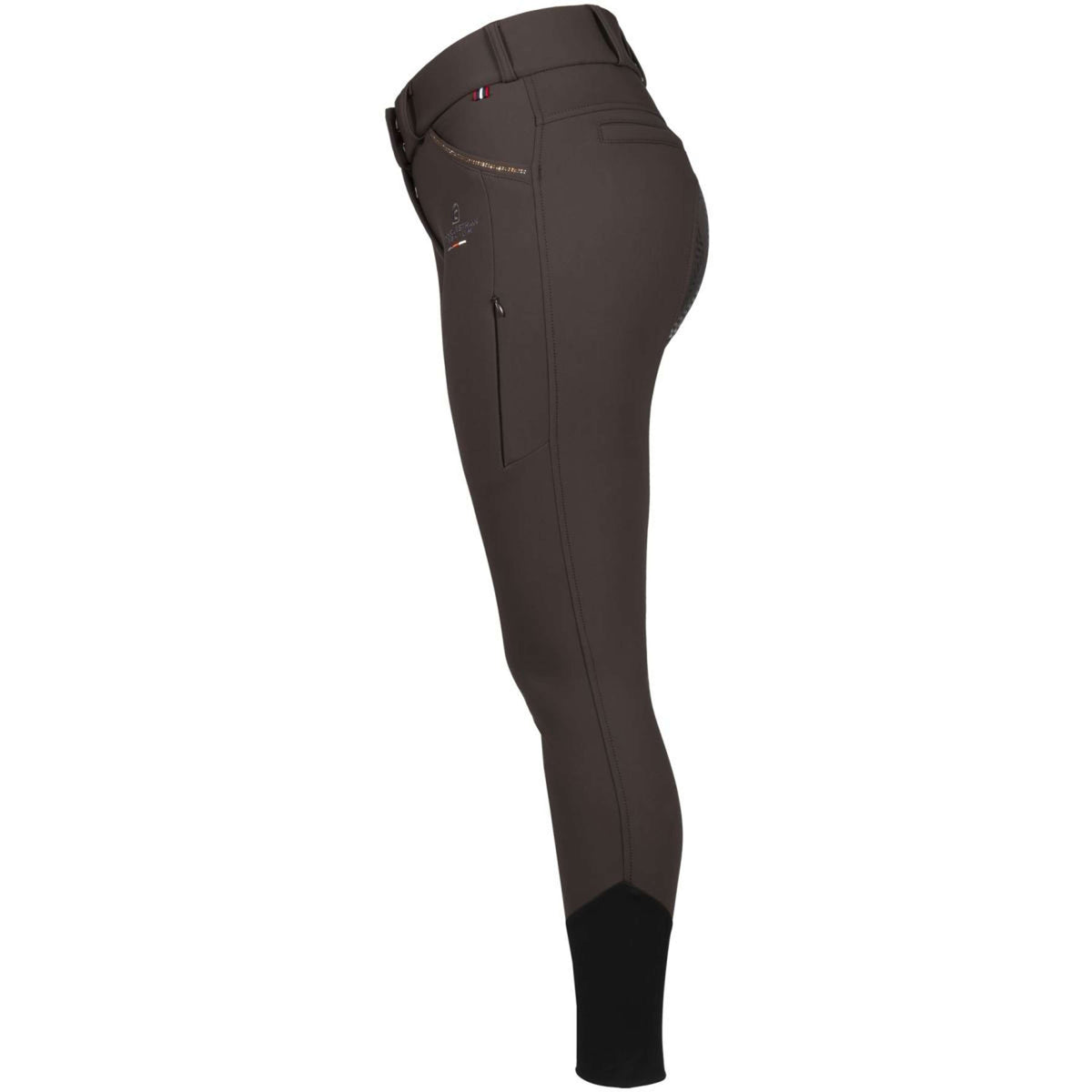 Cavallo Rijbroek Cavalcalsi Full Grip Espresso