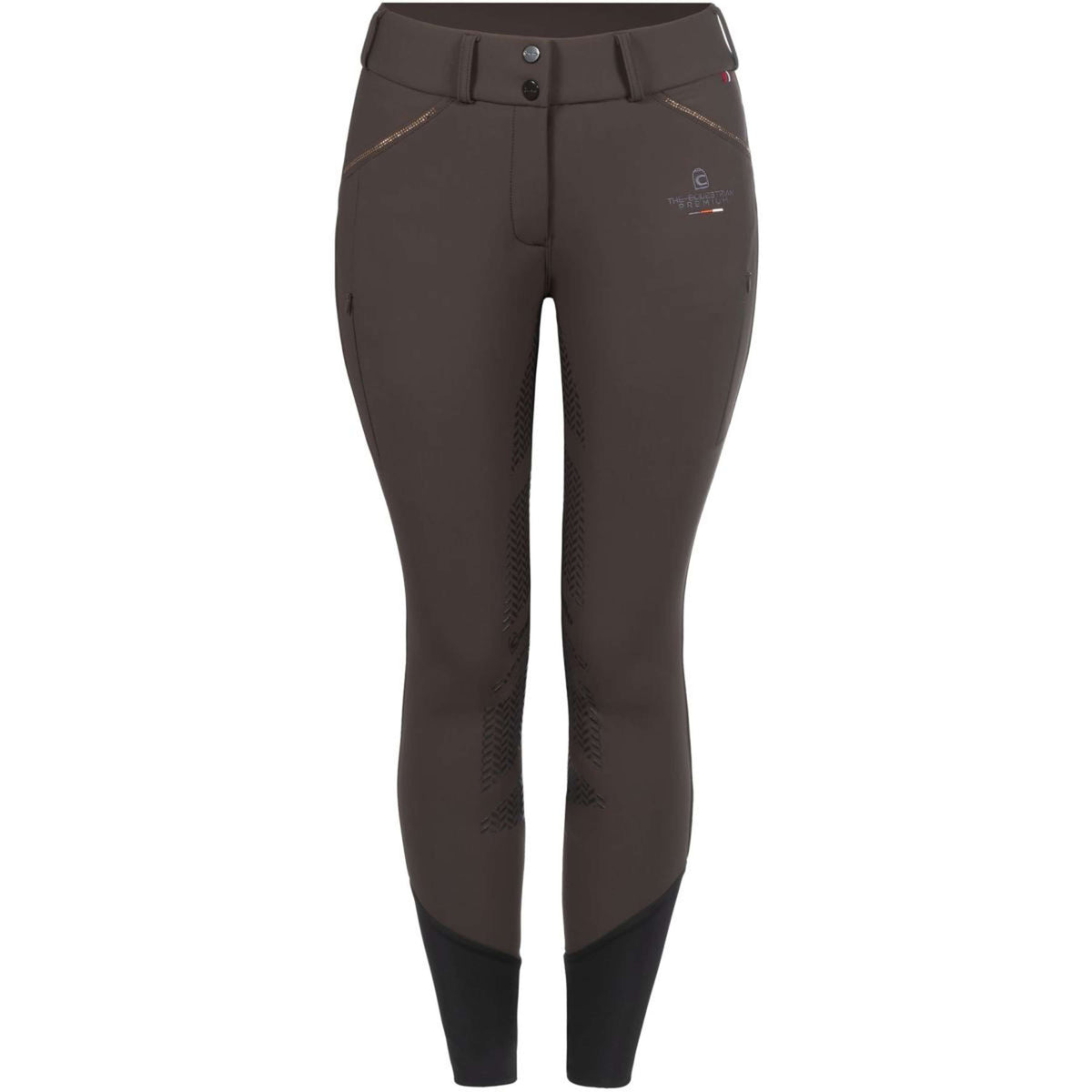 Cavallo Rijbroek Cavalcalsi Full Grip Espresso