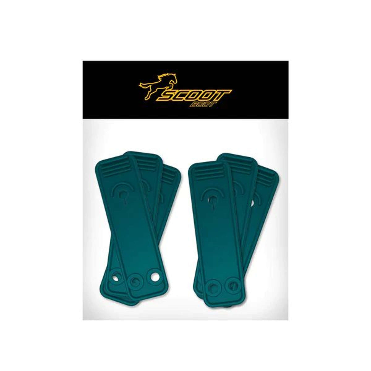 Scoot Boots Front Strap Emerald