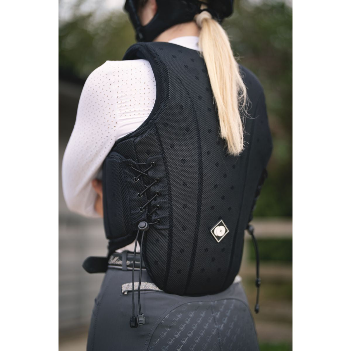 Charles Owen Bodyprotector Kontor voor Volwassenen Zwart