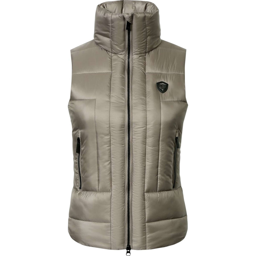 Covalliero Bodywarmer AW24 Padded Taupe