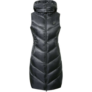 Covalliero Bodywarmer AW24 Lang Zwart