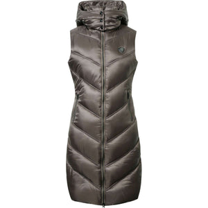 Covalliero Bodywarmer AW24 Lang Coffee