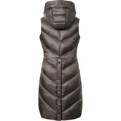 Covalliero Bodywarmer AW24 Lang Coffee