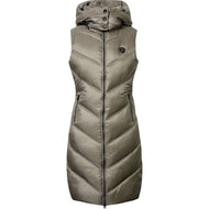 Covalliero Bodywarmer AW24 Lang Taupe