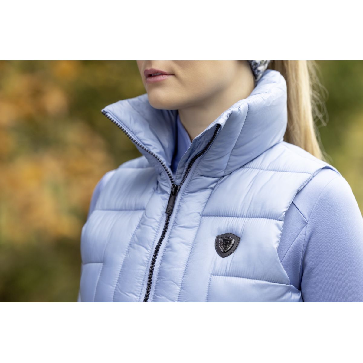 Covalliero Bodywarmer AW24 Padded Winter Sky