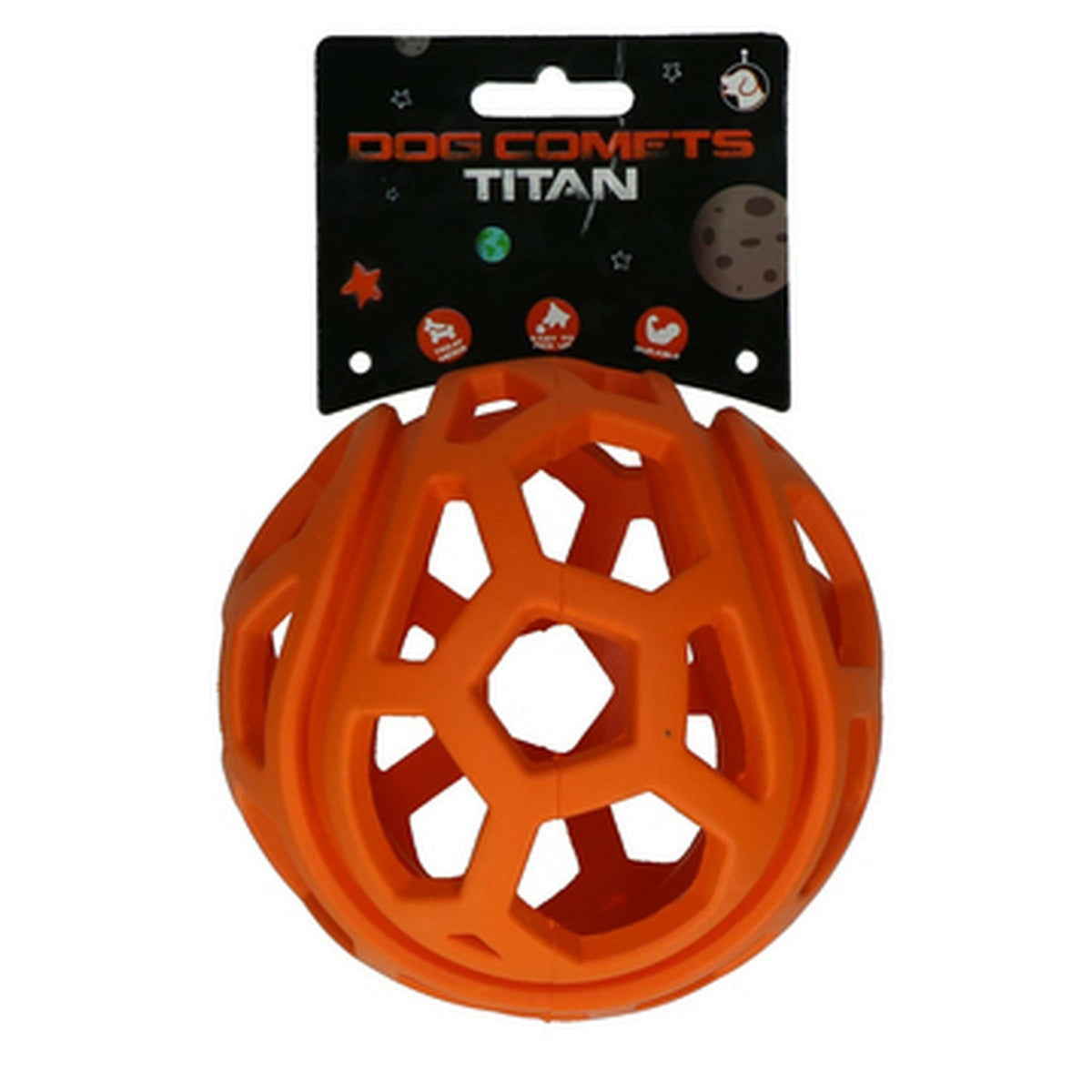 Dog Comets Titan Traktatiebal Oranje