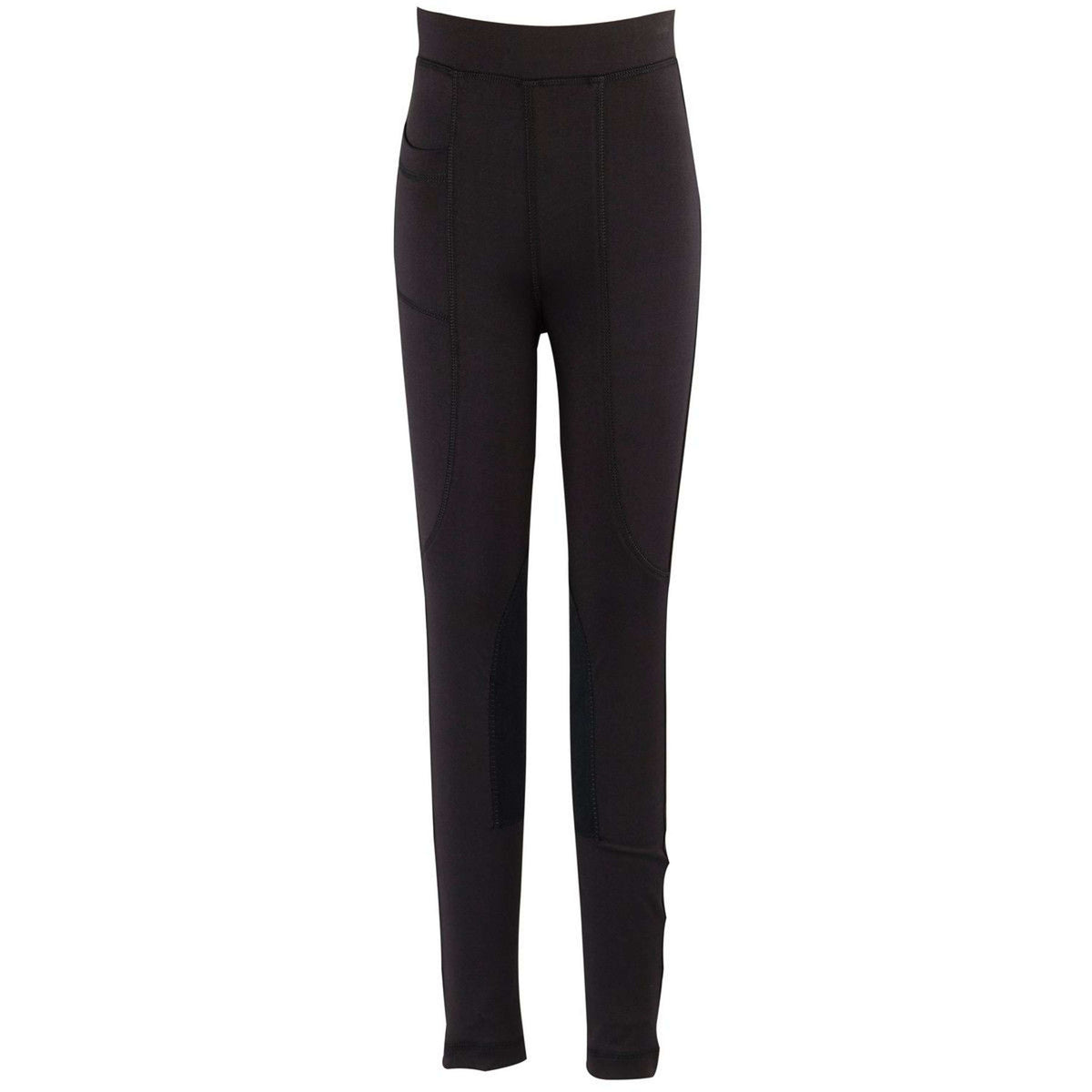 Dublin Rijlegging Kidss Performance Flex Knee Patch Zwart