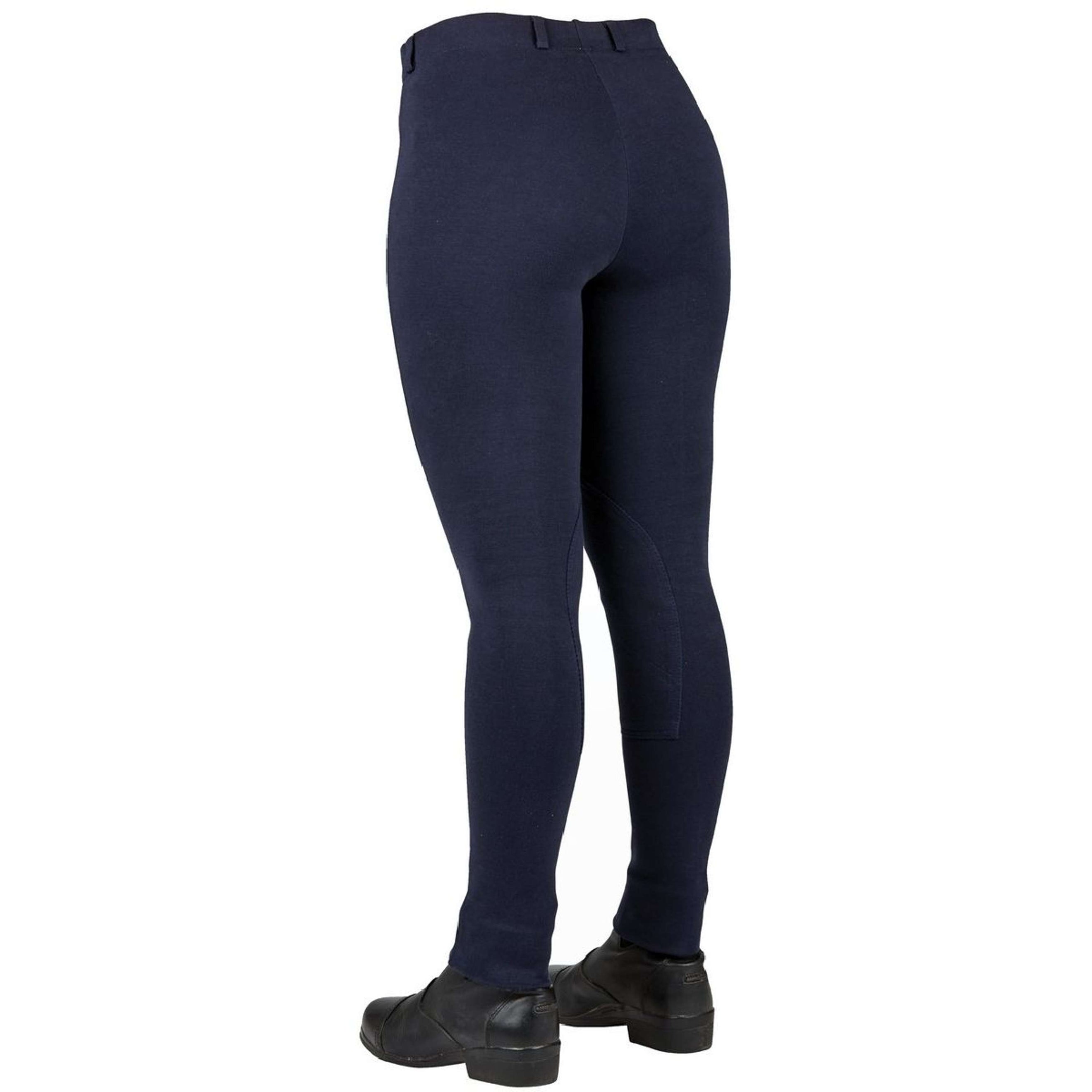 Dublin Rijbroek Supa-Fit Pull On Knee Patch Jodhpur Navy Dublin Rijbroek Supa-Fit Pull On Knee Patch Jodhpur Navy