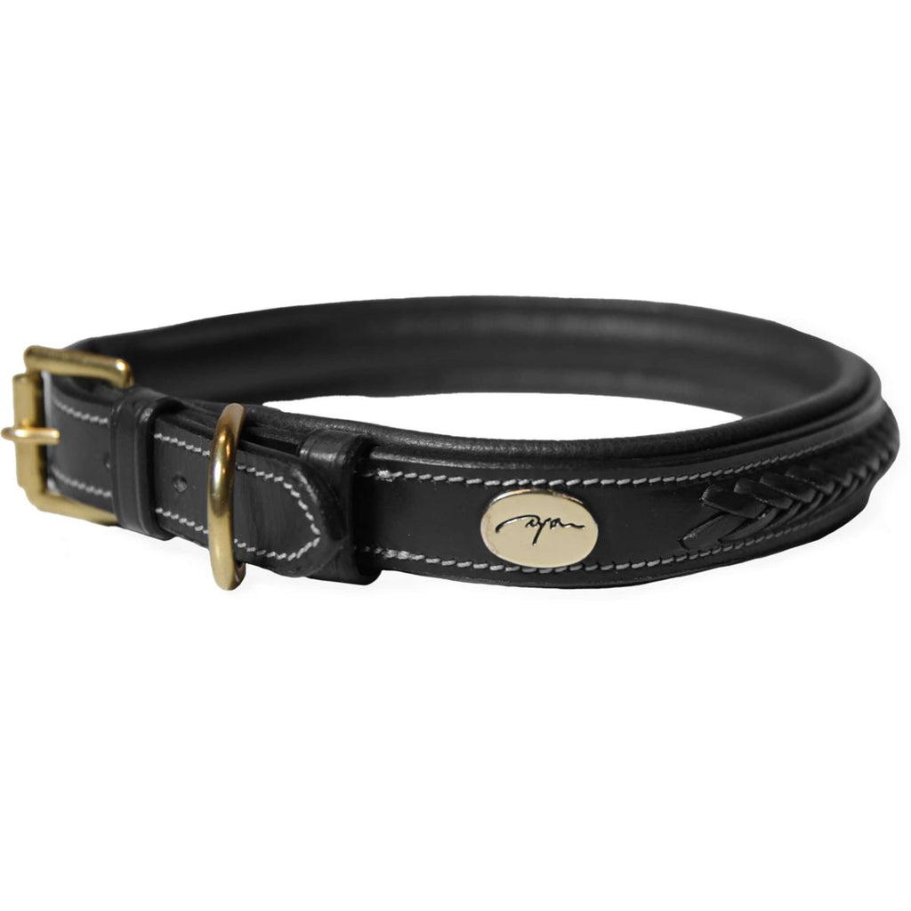 Dyon Halsband Gevlochten Zwart