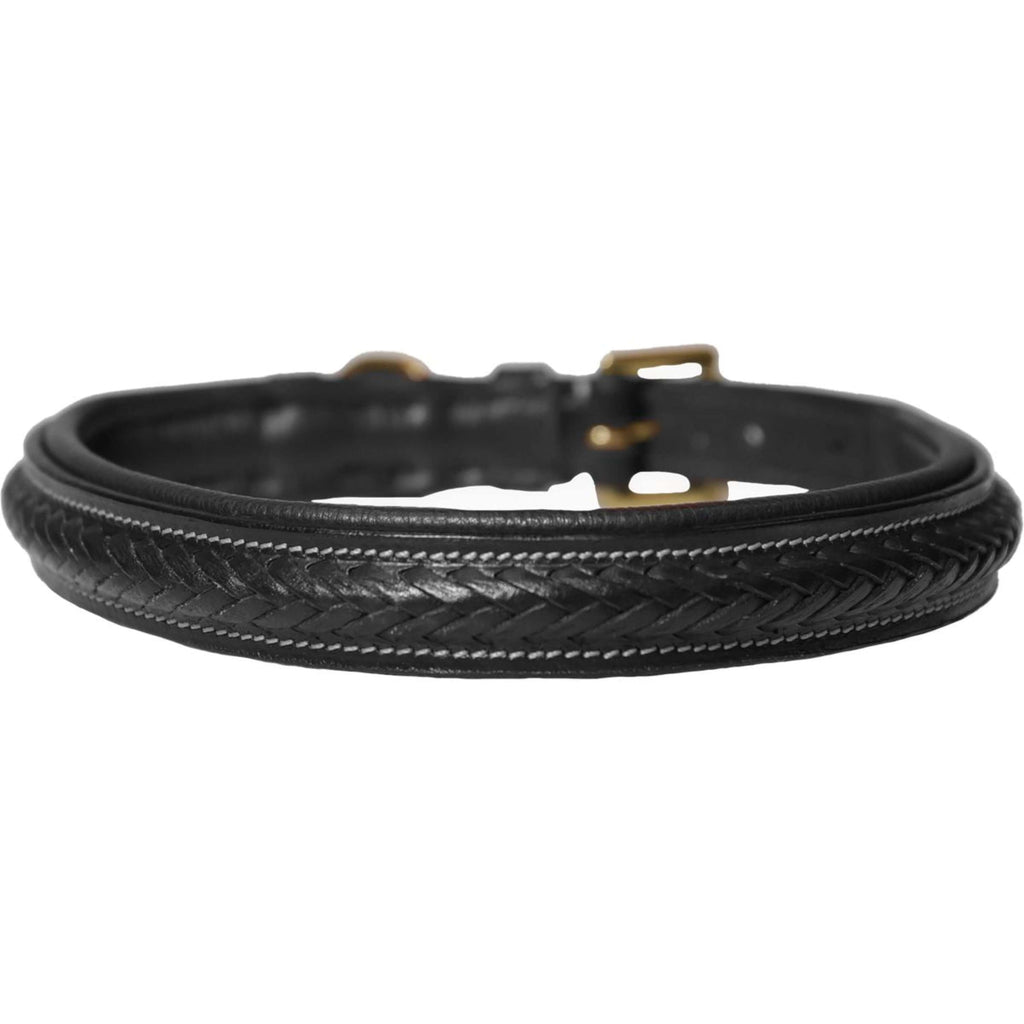 Dyon Halsband Gevlochten Zwart