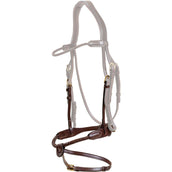 Dyon Neusriem Flash Gevlochten Bruin