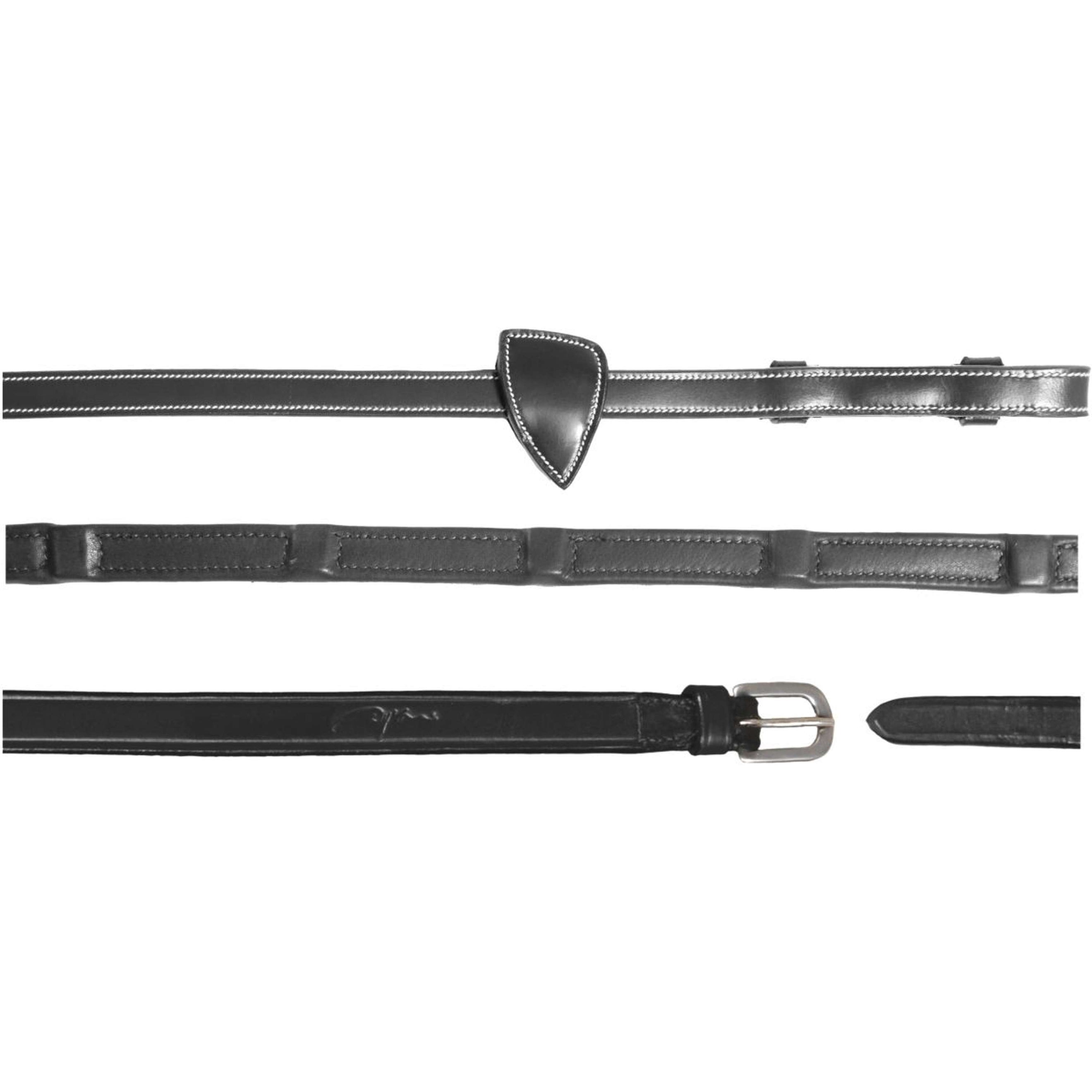 Dyon Teugels 1/2 8 Stops Soft Leer Zwart Dyon Teugels 1/2 8 Stops Soft Leer Zwart