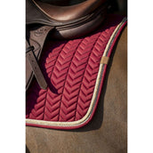 EQUITHÈME Zadeldekje Softy Jumping Burgundy