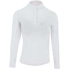 EQUITHÈME Wedstrijdshirt Pekin Lange Mouwen Wit