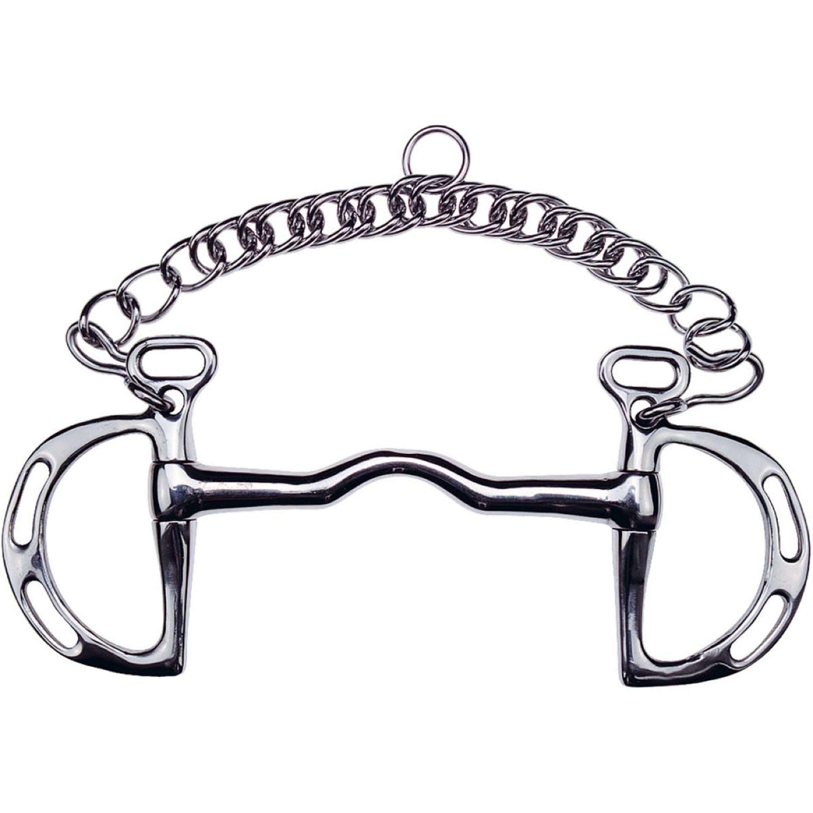 Feeling Bit Spaans met Leidselgaten Ongebroken Ring 65mm Feeling Bit Spaans met Leidselgaten Ongebroken Ring 65mm