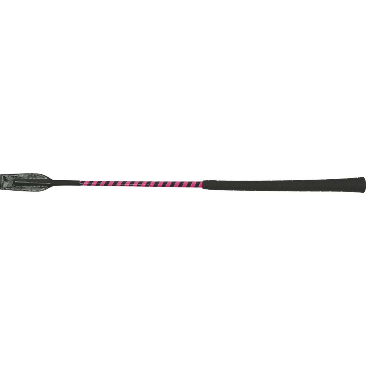 Whip & Go Wedstrijdzweep Neon Roze/Zwart