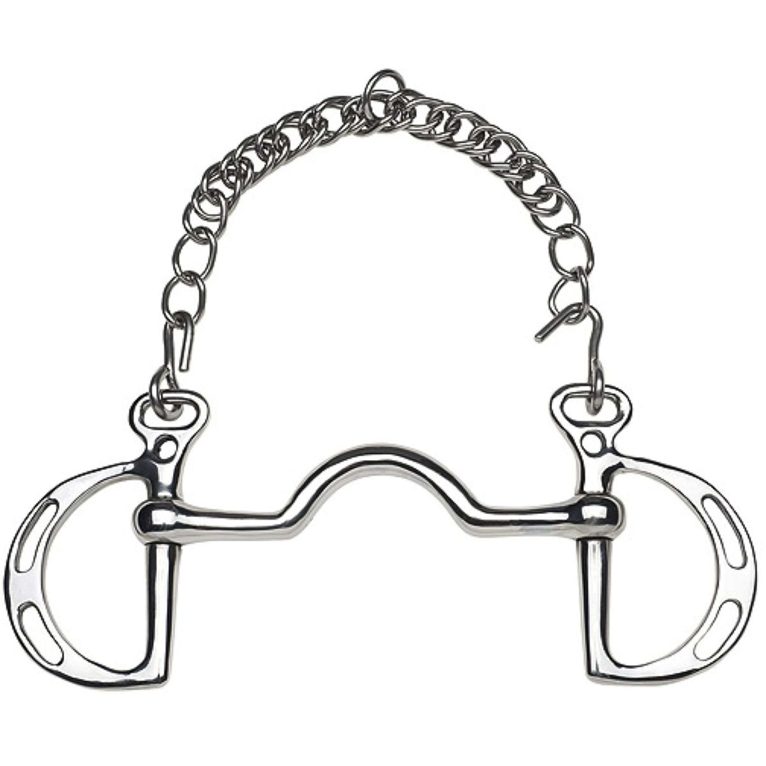 Feeling Bit Spaans met Leidselgaten Ongebroken Ring 55mm Feeling Bit Spaans met Leidselgaten Ongebroken Ring 55mm