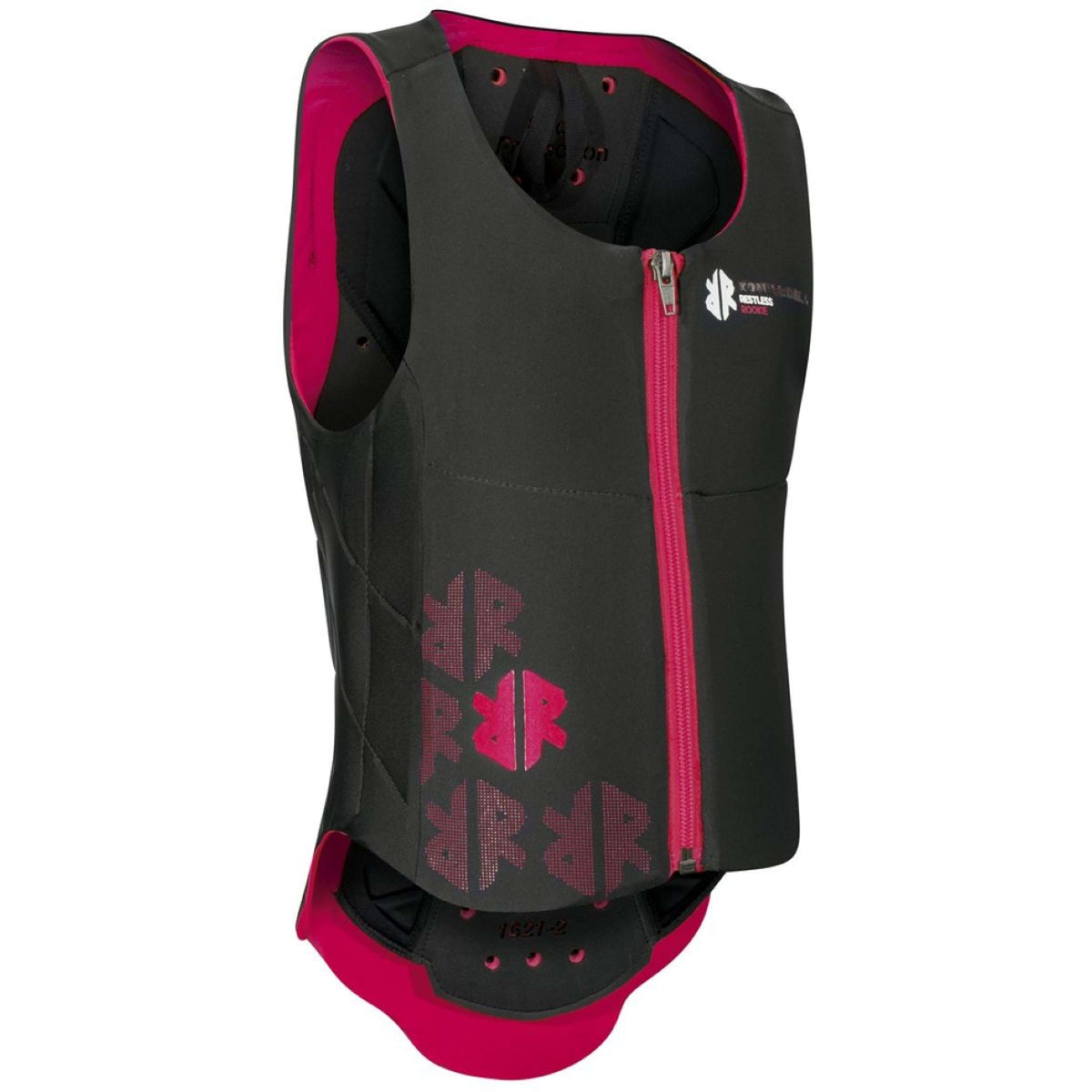 Komperdell Rugprotector Junior Zwart/Fuchsia