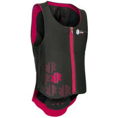 Komperdell Rugprotector Junior Zwart/Fuchsia