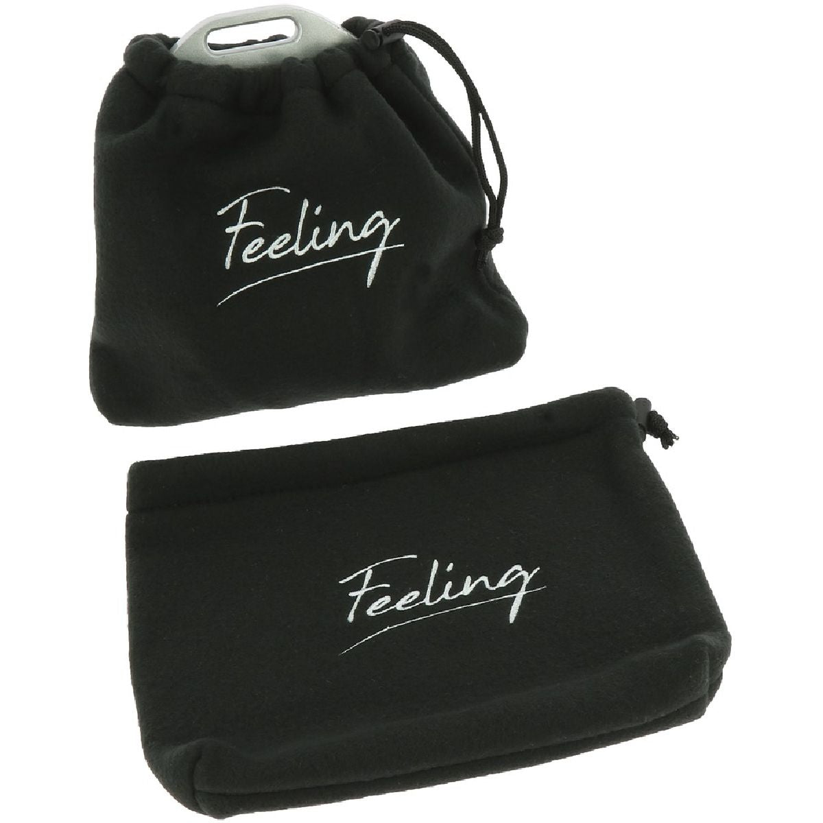 Feeling Stijgbeugelhoesjes Fleece Zwart