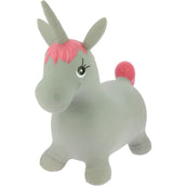 Equi-kids Skippybal Unicorn Grijs/Roze