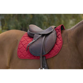 Riding World Zadeldekje Rope Rood