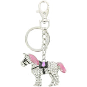 Equi-Kids Sleutelhanger Rosa Wit/Roze