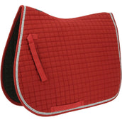 Riding World Zadeldekje Girly Rood