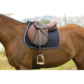 Riding World Zadeldekje Girly Navy