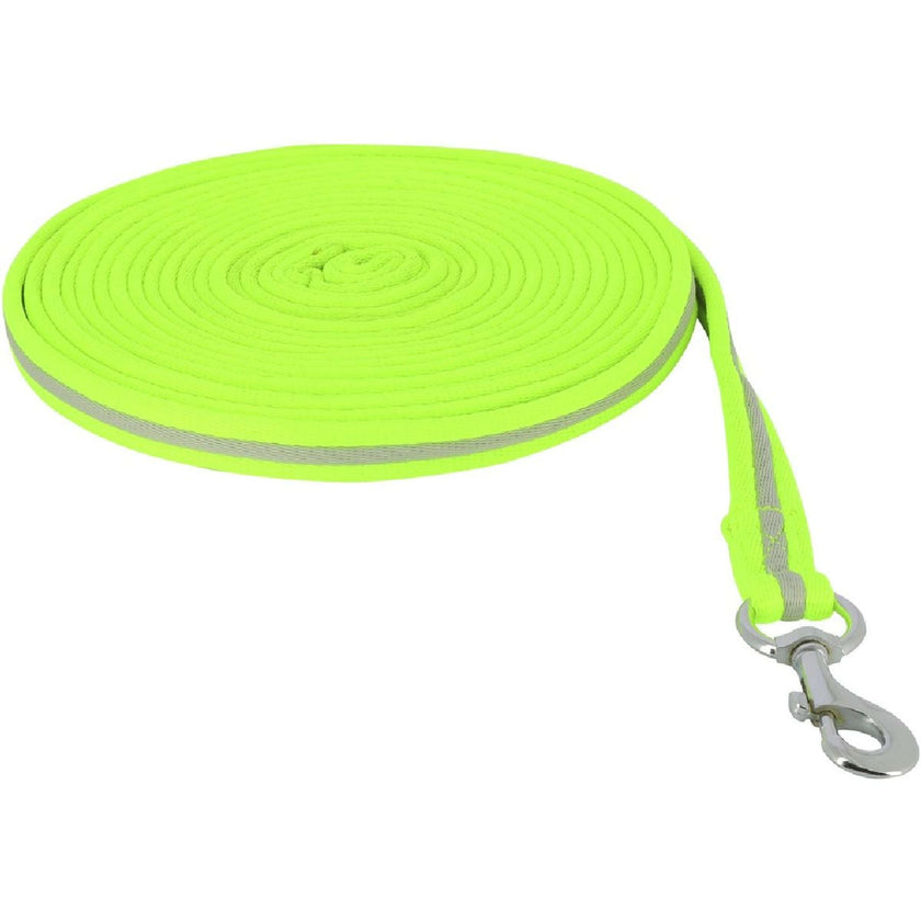 EQUITHÈME Longeerlijn High Visibility Neon Geel