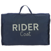 EQUITHÈME Regenjas Ridercoat Marineblauw