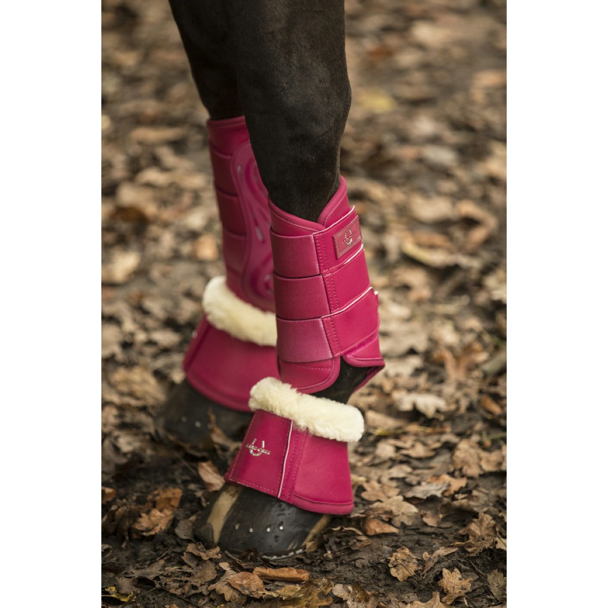 Lami-Cell Springschoenen met Bont Raspberry