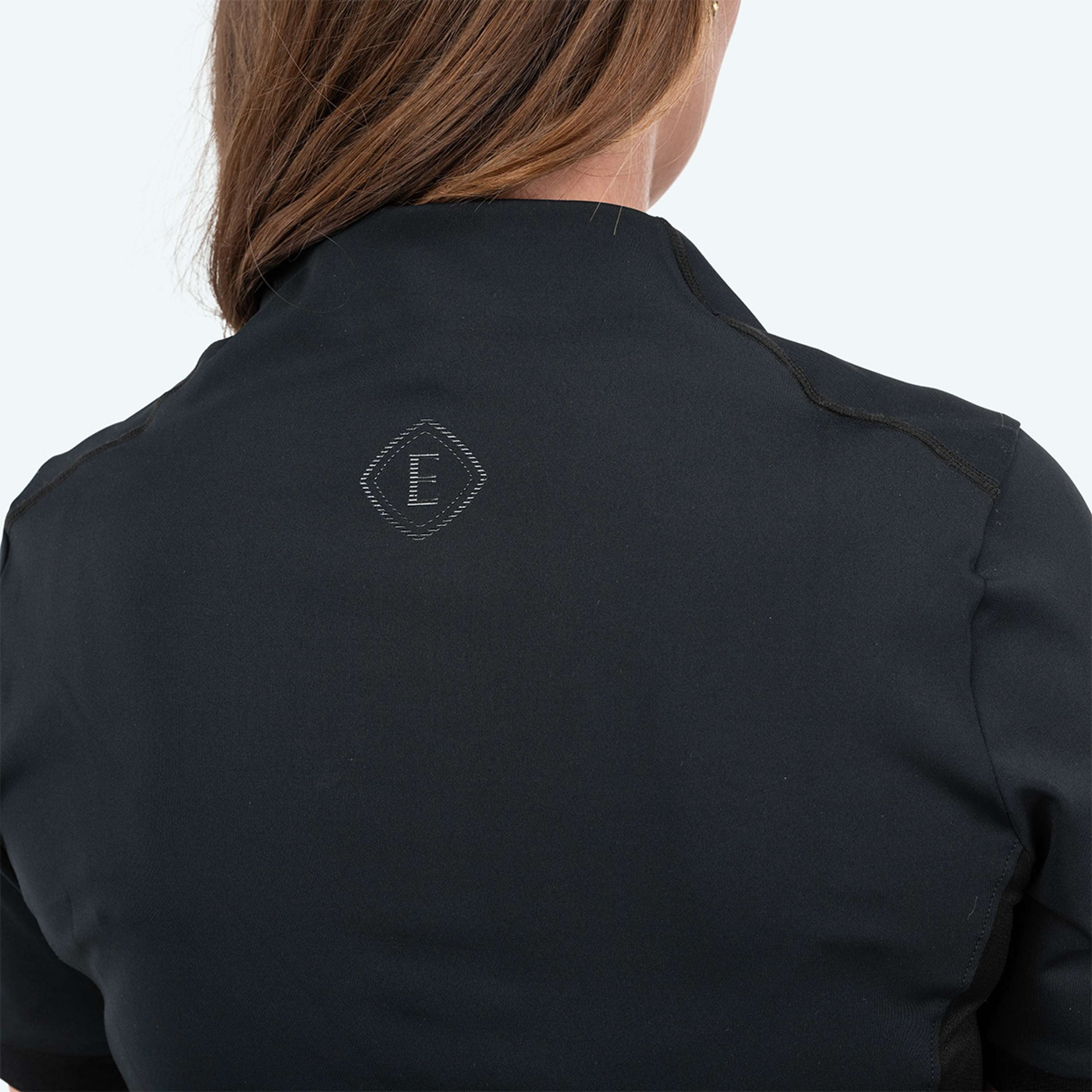 Elvera Equestrian Trainingsshirt EEVexa Korte Mouw Zwart
