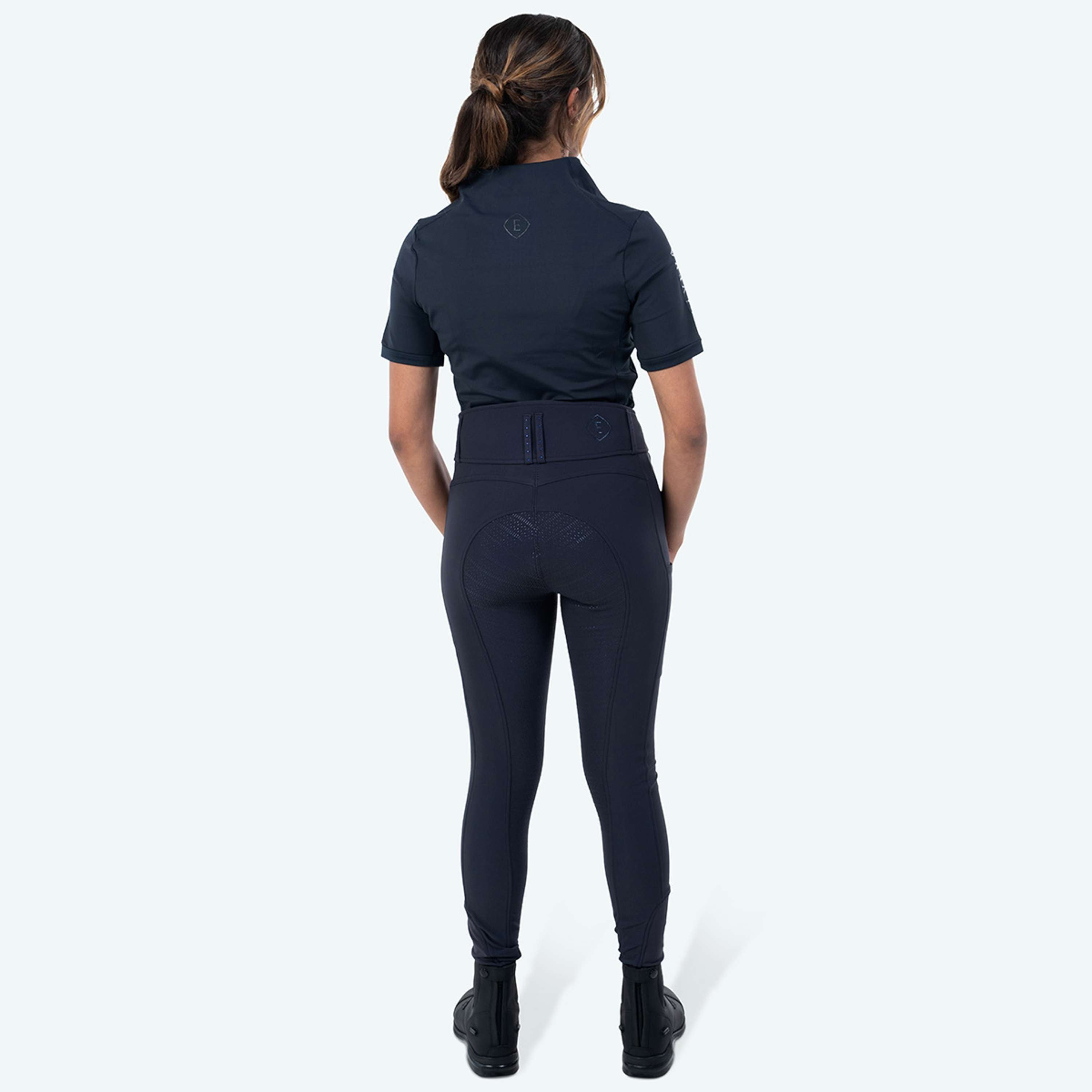 Elvera Equestrian Trainingsshirt EEVexa Korte Mouw Navy