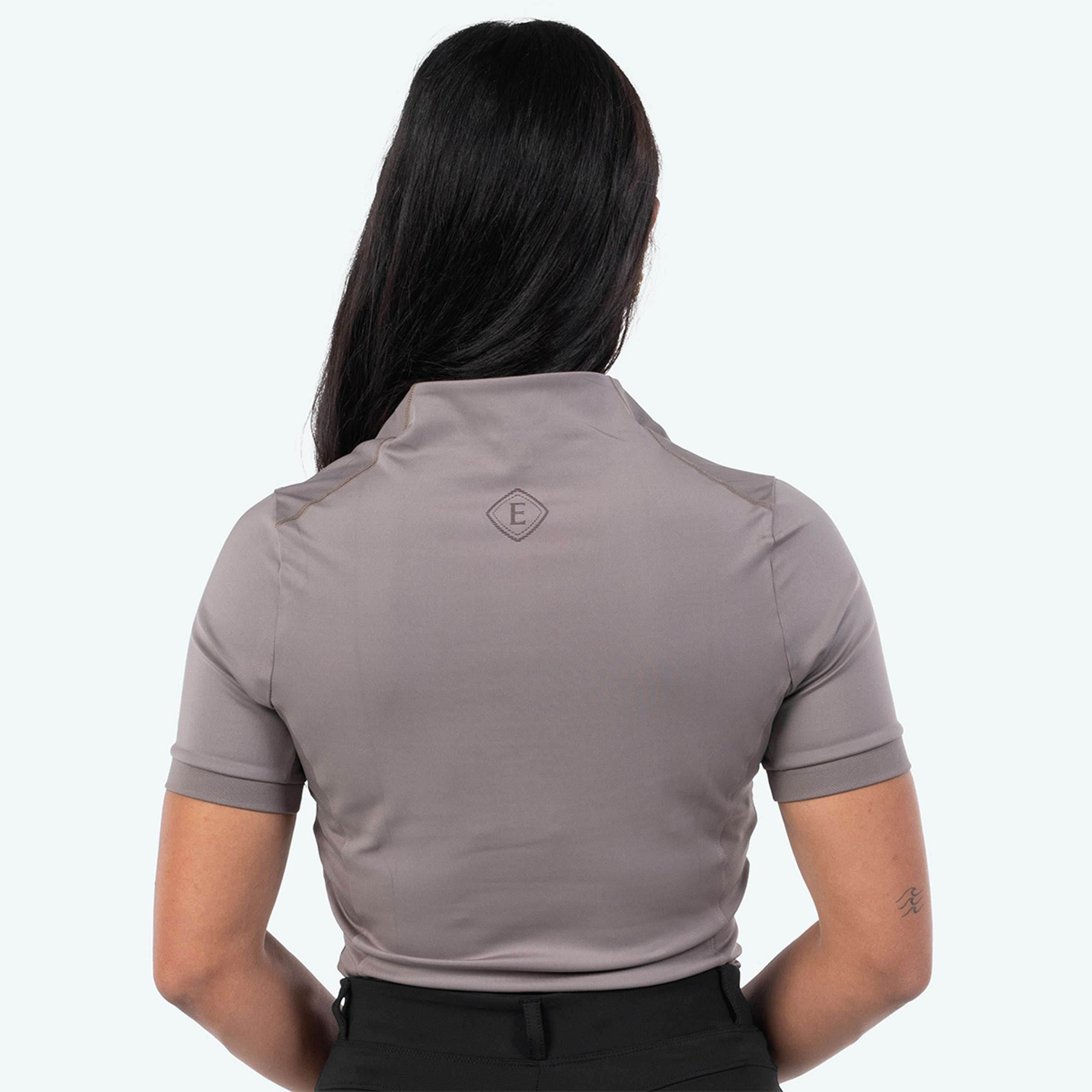 Elvera Equestrian Trainingsshirt EEVexa Korte Mouw Walnuss