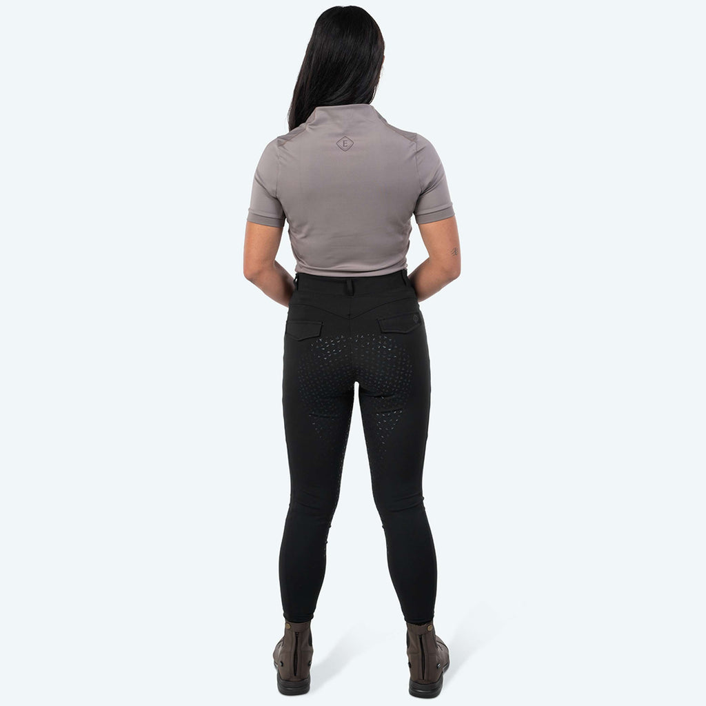 Elvera Equestrian Trainingsshirt EEVexa Korte Mouw Walnuss