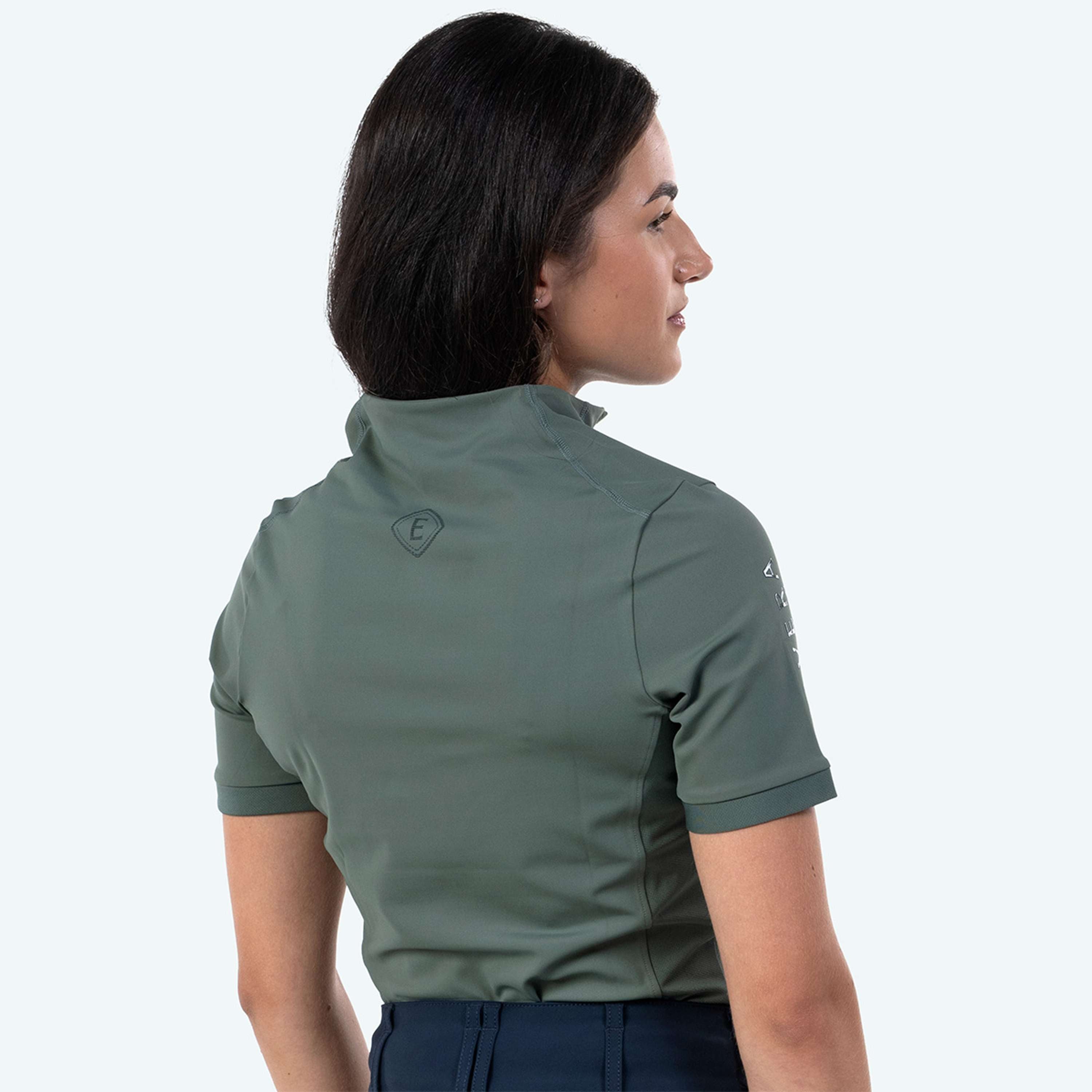 Elvera Equestrian Trainingsshirt EEVexa Korte Mouw Oregano