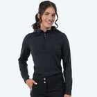 Elvera Equestrian Trainingsshirt EEMexa Lange Mouw Zwart