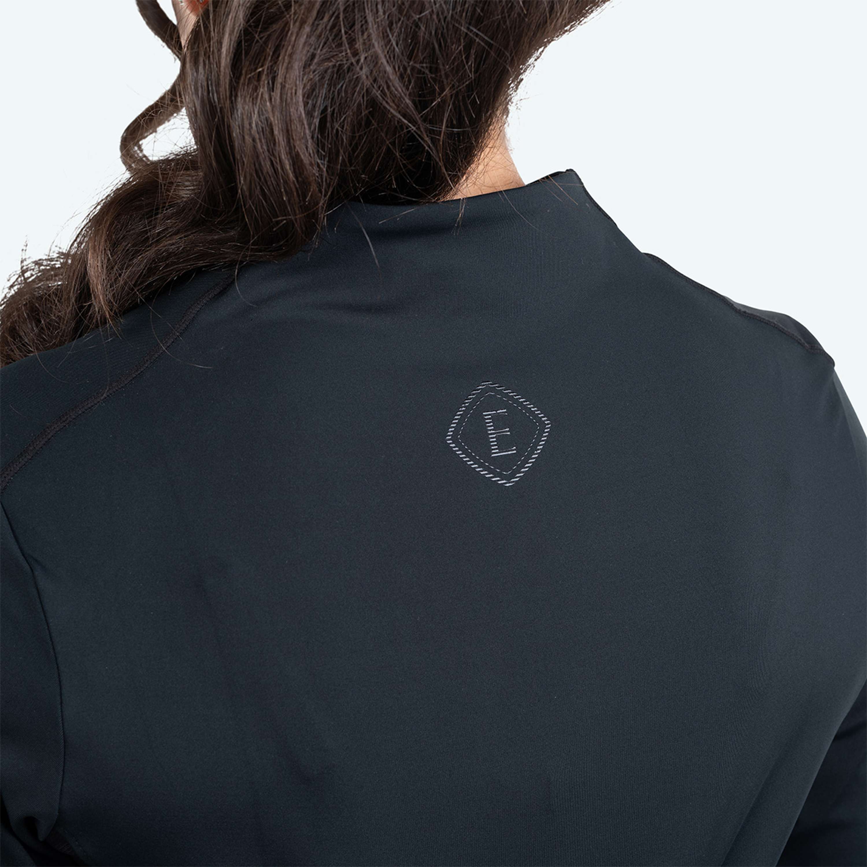 Elvera Equestrian Trainingsshirt EEMexa Lange Mouw Zwart